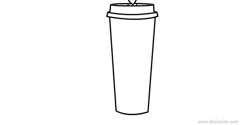 冷饮配西瓜卡通简笔画画法教程