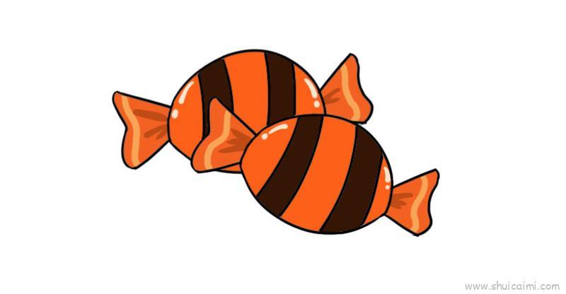 糖果儿童画怎么画 糖果简笔画图片大全