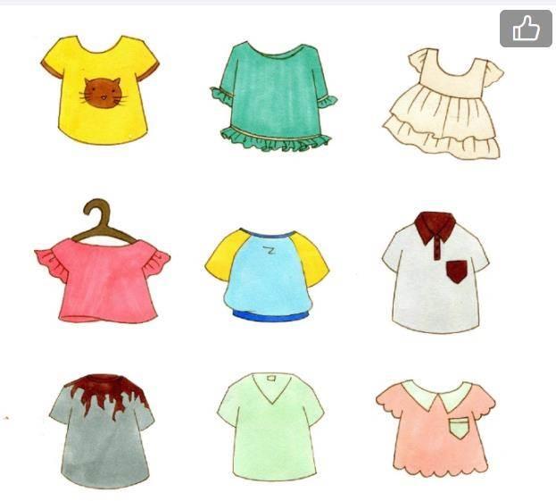 上衣简笔画 上衣简笔画儿童