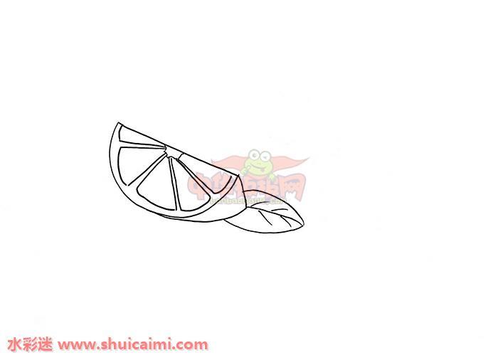 橙子怎么画 橙子简笔画画法