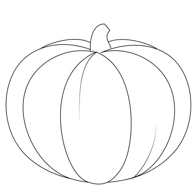 南瓜的简笔画图片大全 南瓜的简笔画图片大全可爱