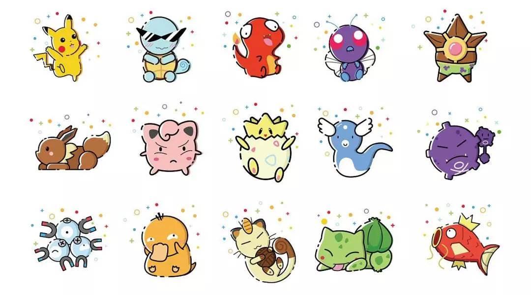 精灵宝可梦简笔画 精灵宝可梦简笔画图片大全