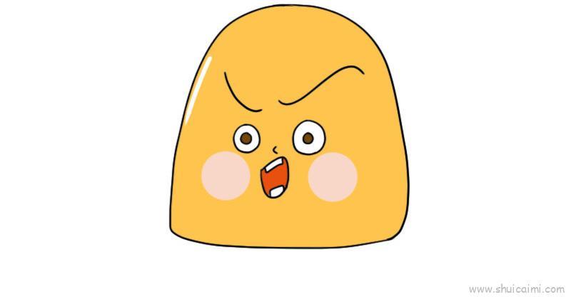 小人表情包儿童画怎么画 小人表情包简笔画图片大全