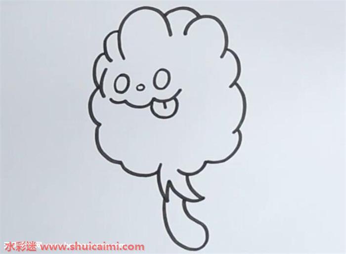 绵绵泡芙怎么画 绵绵泡芙简笔画简单好看