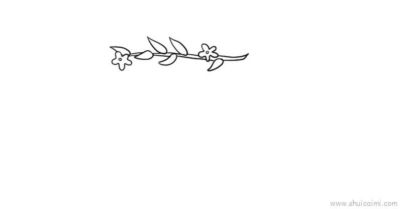 花边一点儿童画怎么画 花边一点简笔画步骤