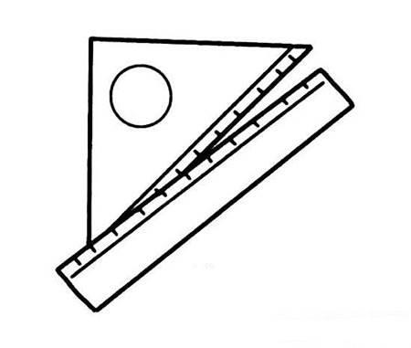 尺子简笔画 尺子简笔画图片大全彩色可爱