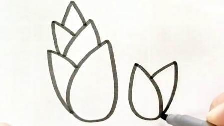 竹笋简笔画 竹笋简笔画好看又简单
