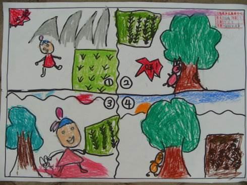 连环画6张故事简笔画 数学连环画6张故事简笔画