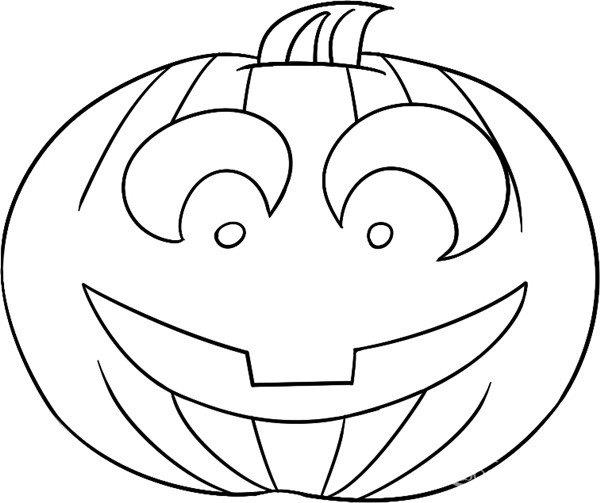 万圣节的南瓜简笔画怎么画 万圣节的南瓜简笔画简单又好看