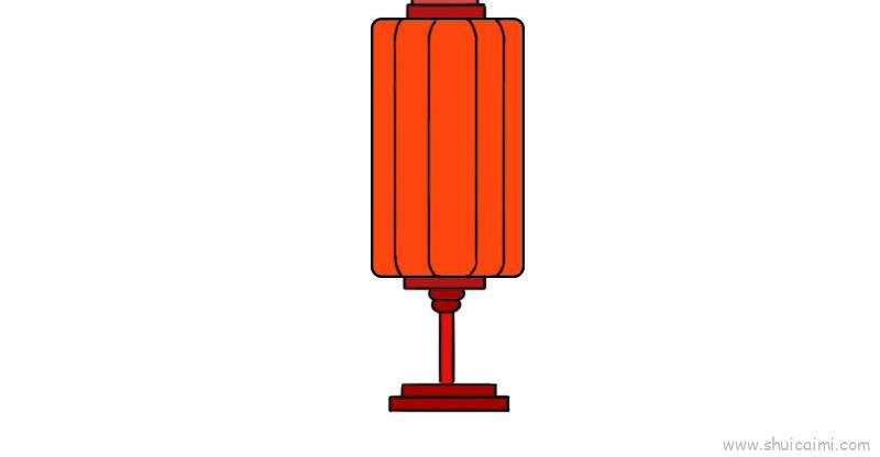 宫灯儿童画怎么画 宫灯简笔画图片