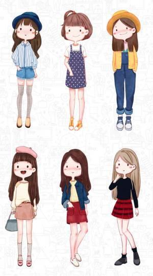 简笔画人物 简笔画人物简单