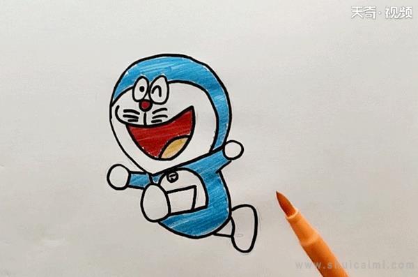 哆啦a梦简笔画怎么画 哆啦a梦简笔画简单又好看