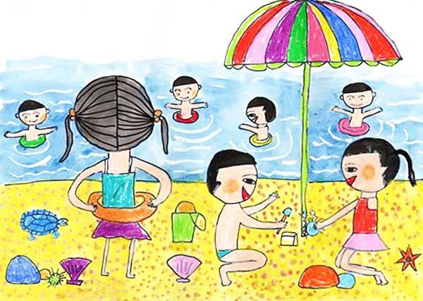 幼儿园夏天简笔画图片大全 幼儿园夏天简笔画图片大全大图