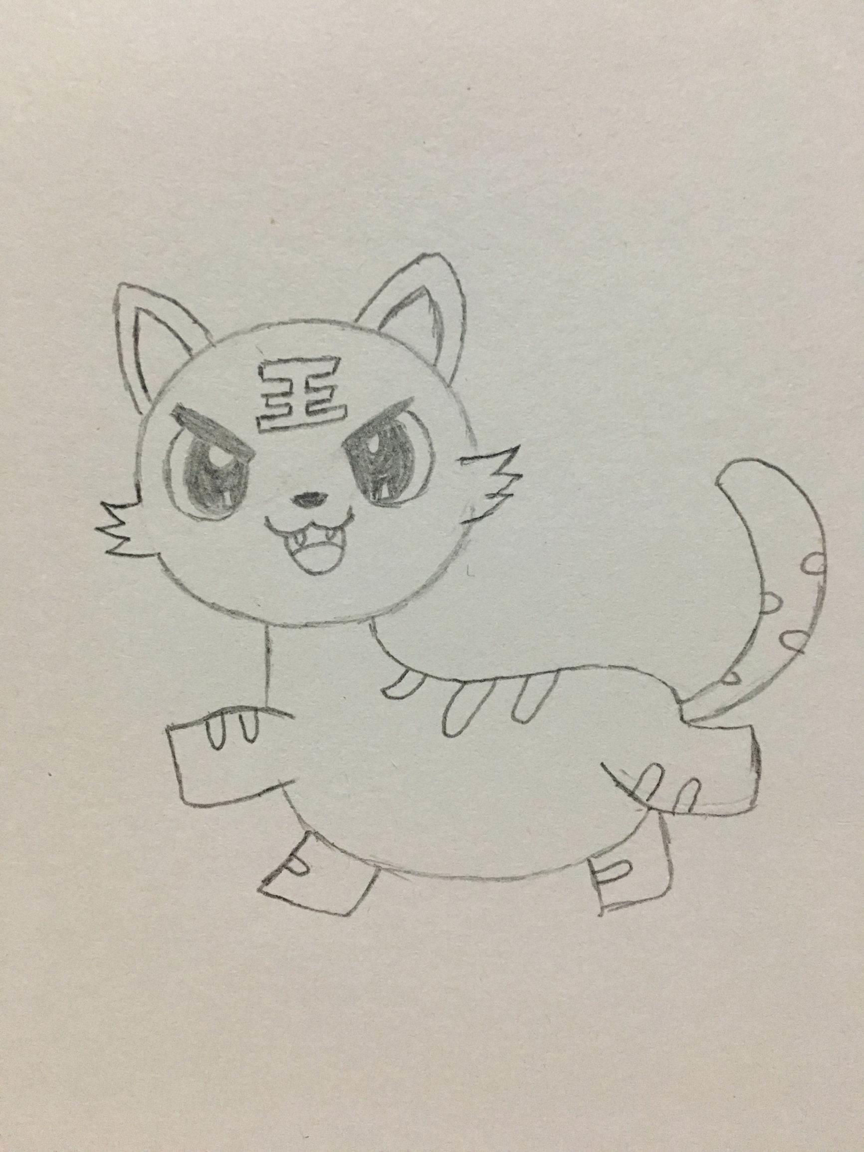 小老虎简笔画 小老虎简笔画可爱呆萌