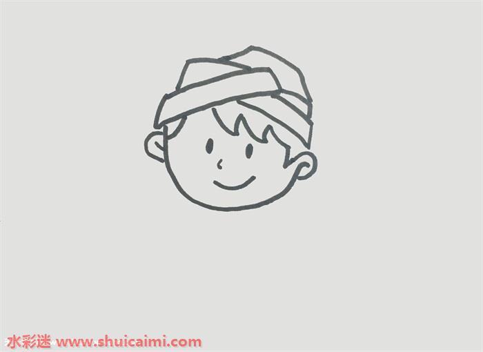 少数民族怎么画 少数民族简笔画图片大全彩色