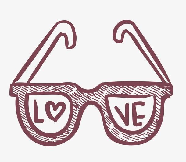 眼镜的简笔画图片大全 眼镜简笔画怎么画