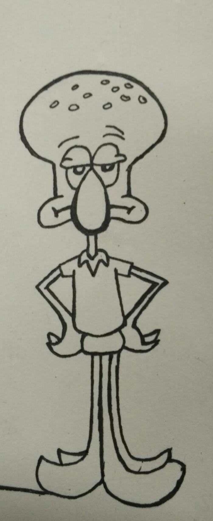 章鱼的简笔画 章鱼的简笔画可爱