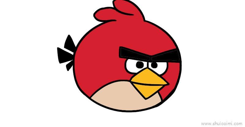 愤怒儿童画怎么画 愤怒简笔画步骤