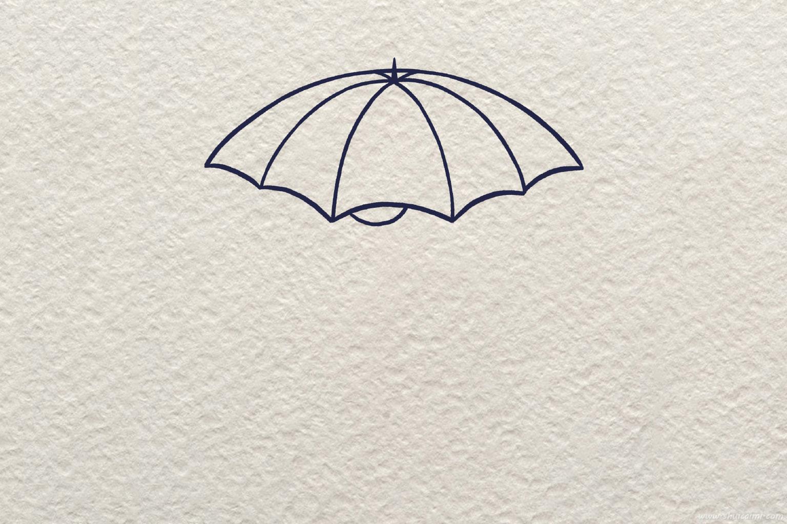 创意暴雨怎么画 创意暴雨简笔画图片大全带颜色