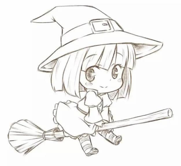 简笔画人 简笔画人物女孩可爱