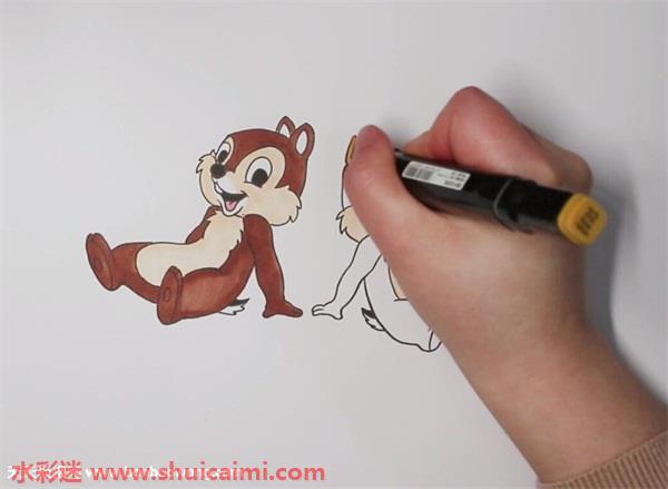 奇奇蒂蒂怎么画 奇奇蒂蒂简笔画彩色
