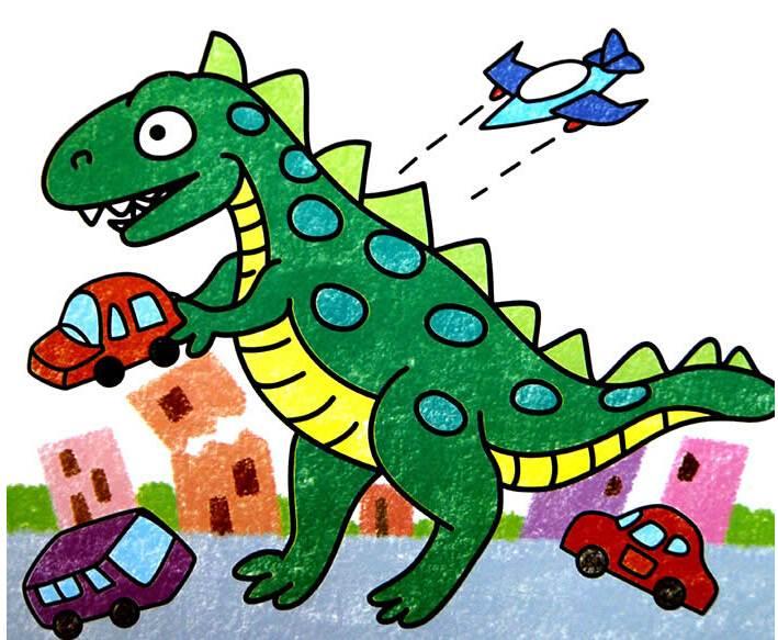 霸王龙简笔画 霸王龙简笔画简单