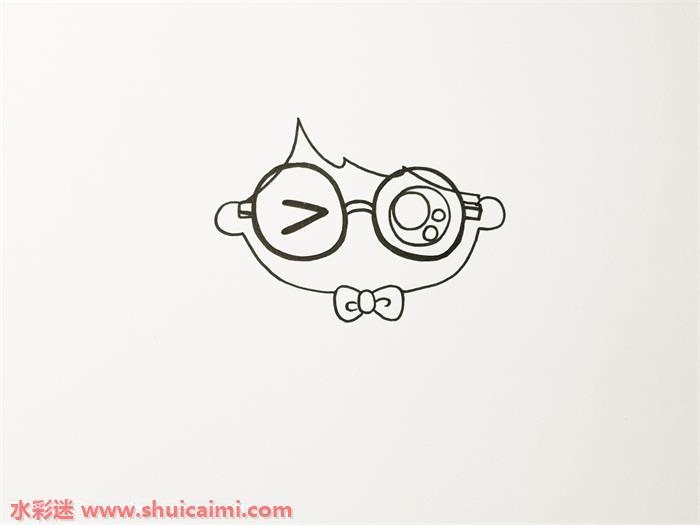 阿拉蕾怎么画 阿拉蕾简笔画步骤