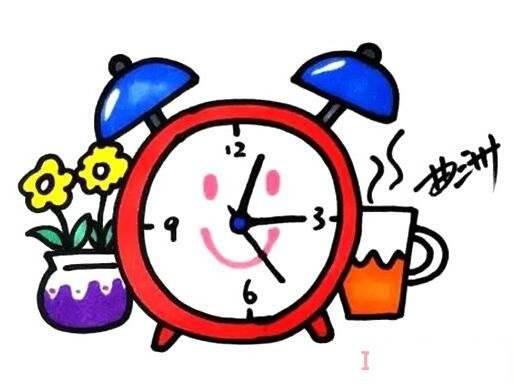 闹钟简笔画 闹钟简笔画图片大全
