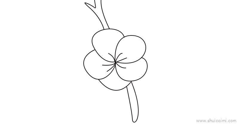 梅花教程儿童画怎么画 梅花教程简笔画步骤
