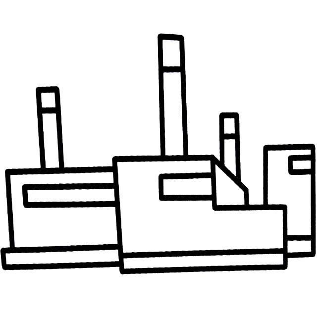 工厂简笔画 工厂简笔画图片大全