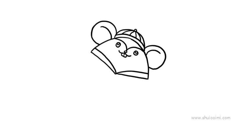 放鞭炮儿童画怎么画 放鞭炮简笔画画法