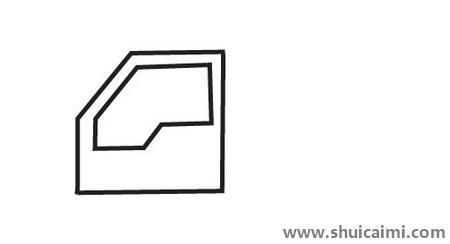 大货车儿童简笔画