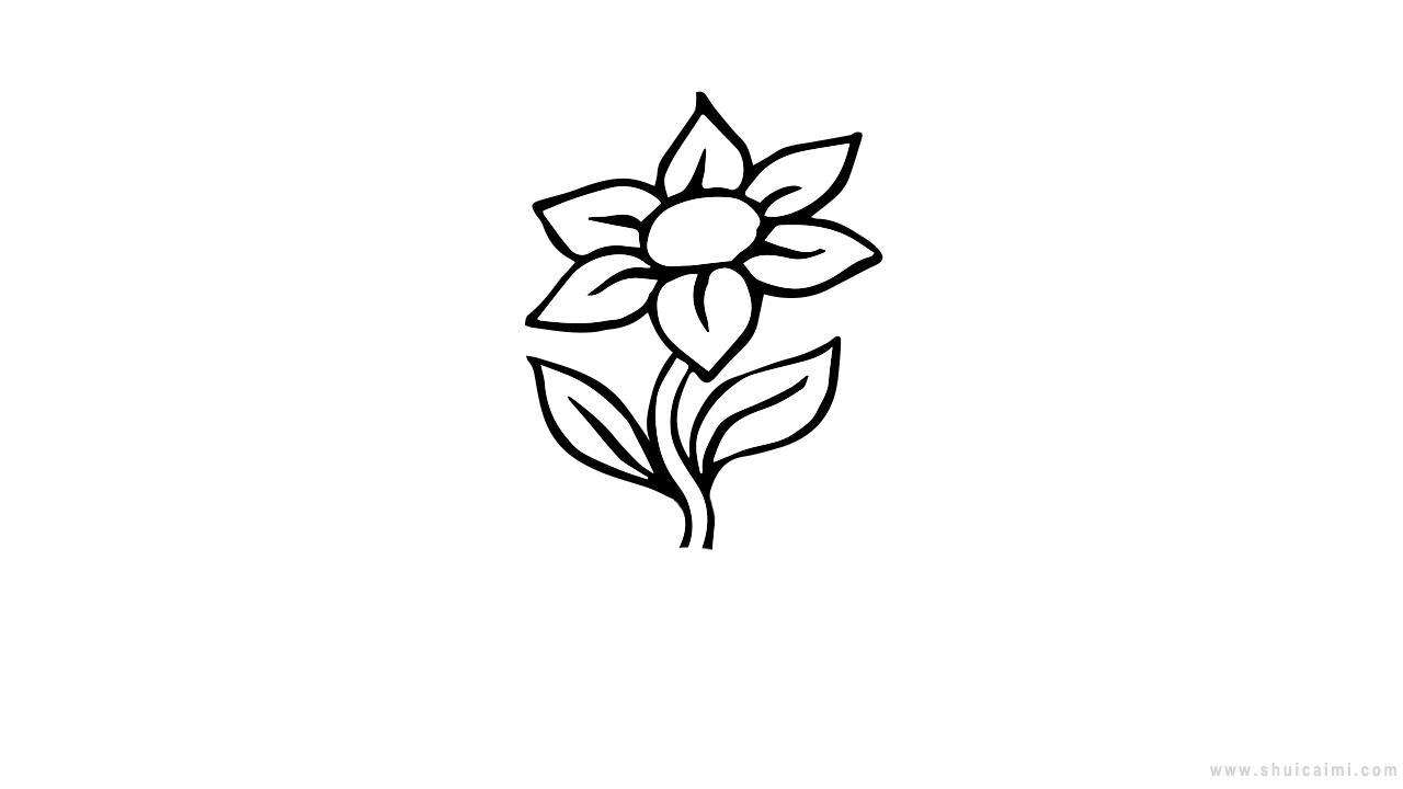 一盆花简笔画怎么画 一盆花简笔画简单