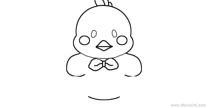 玩具小鸡教程儿童画怎么画 玩具小鸡教程简笔画步骤