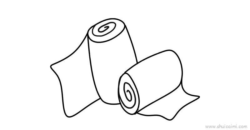 绷带儿童画怎么画 绷带简笔画简单