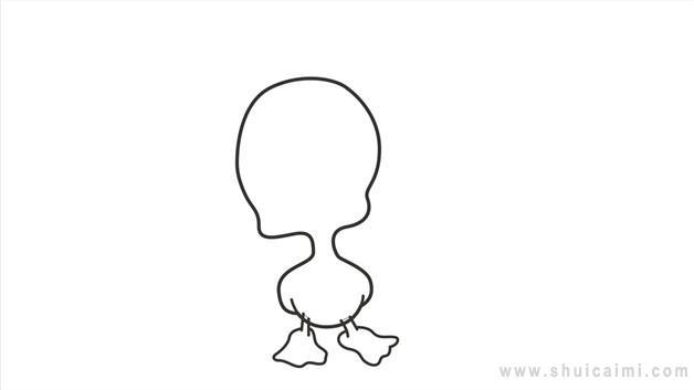 丑小鸭简笔画怎么画 丑小鸭简笔画好看