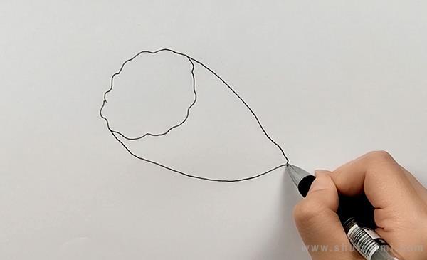 红薯简笔画怎么画 红薯简笔画图片大全