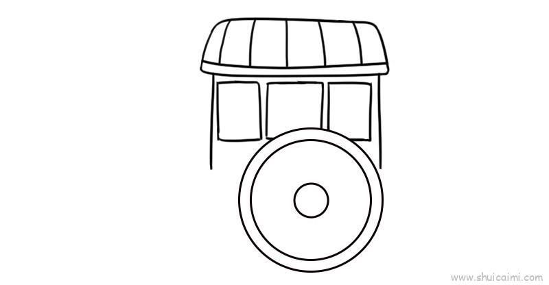 古代儿童画怎么画 古代简笔画图片大全