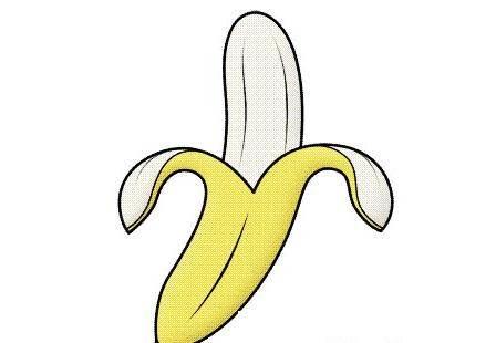 简笔画香蕉 简笔画香蕉树