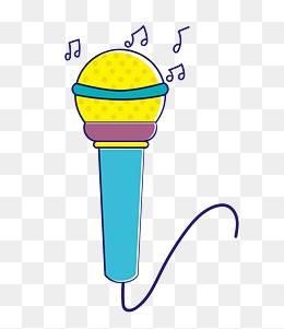 话筒简笔画 话筒简笔画彩色