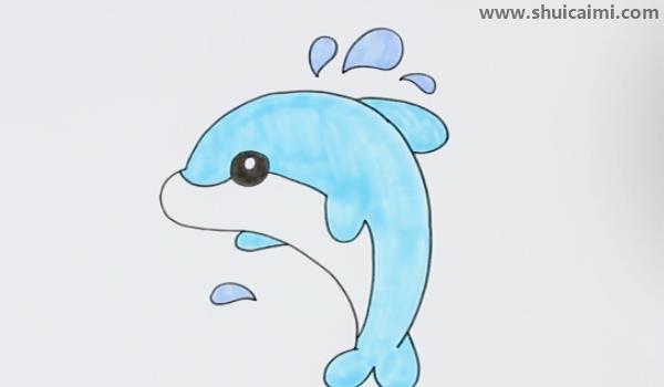 海豚简笔画怎么画 海豚简笔画画法