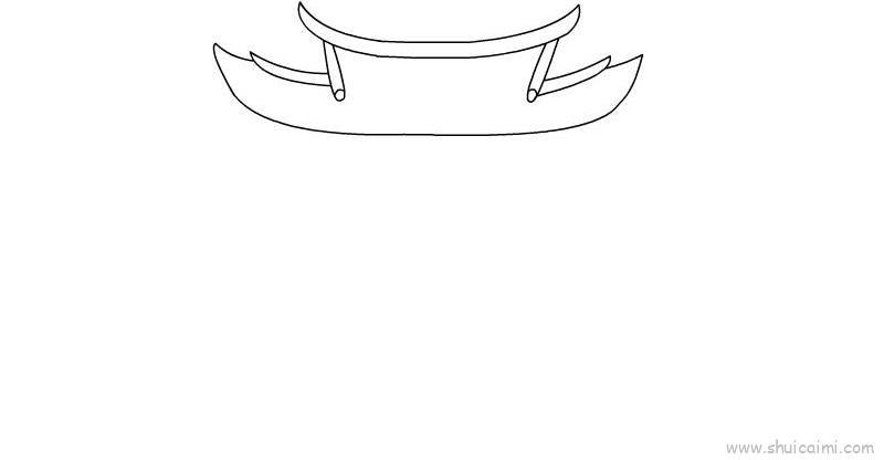 大门儿童画怎么画 大门简笔画顺序