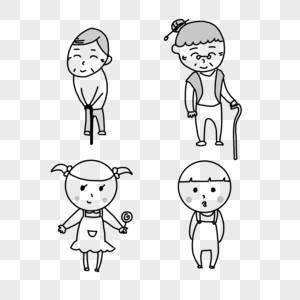 人简笔画 人简笔画儿童