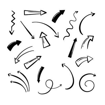 箭头简笔画 箭头简笔画图片