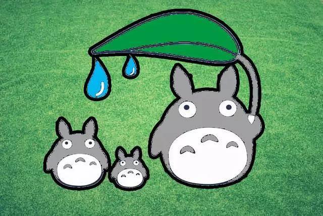 龙猫简笔画 龙猫简笔画大全可爱