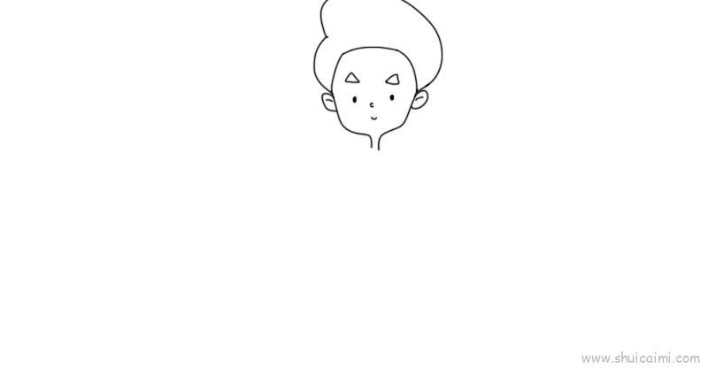 可爱小人系列儿童画怎么画 可爱小人系列简笔画简单