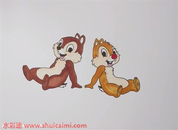 奇奇蒂蒂怎么画 奇奇蒂蒂简笔画彩色