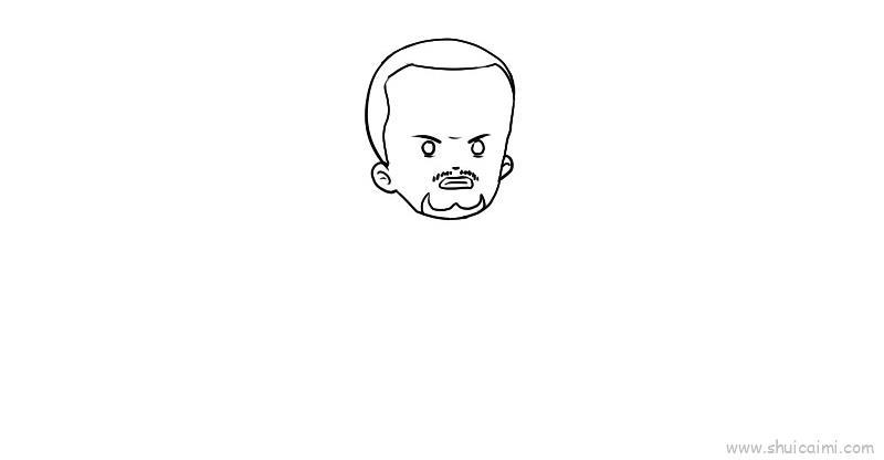 库里儿童画怎么画 库里简笔画好看