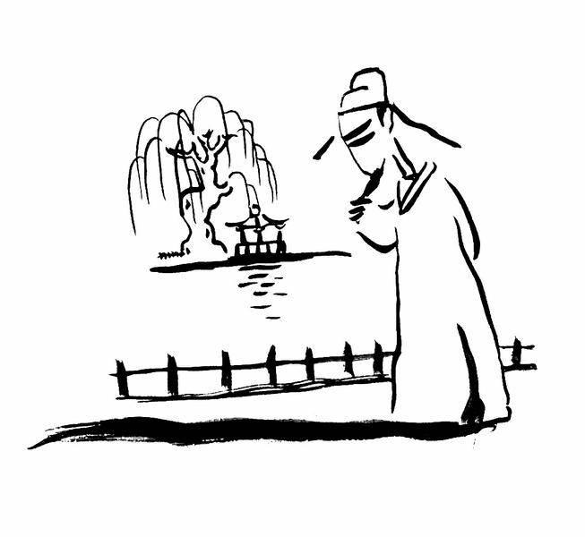 古代人物简笔画 古代人物简笔画男