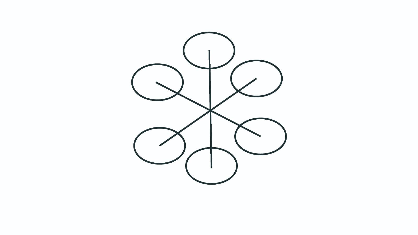 摩天轮简笔画怎么画 摩天轮简笔画步骤